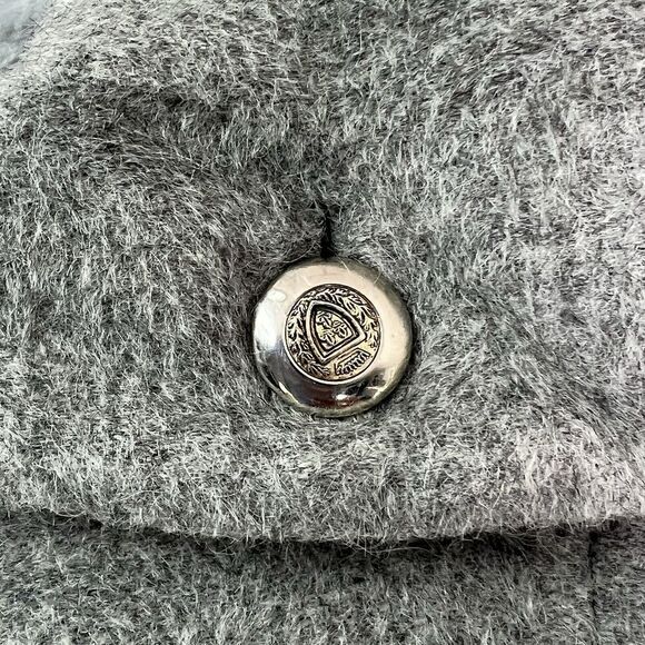 Itala Testino Suri Alpaca Wool Super Soft Jacket Women’s Size L Gray Peru‎ - Picture 11 of 15